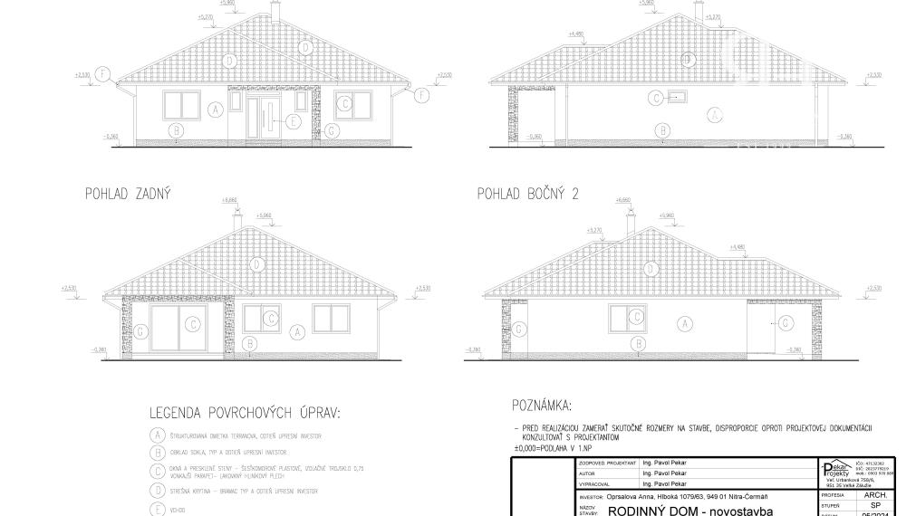 NA PREDAJ bungalovy - JELŠOVCE