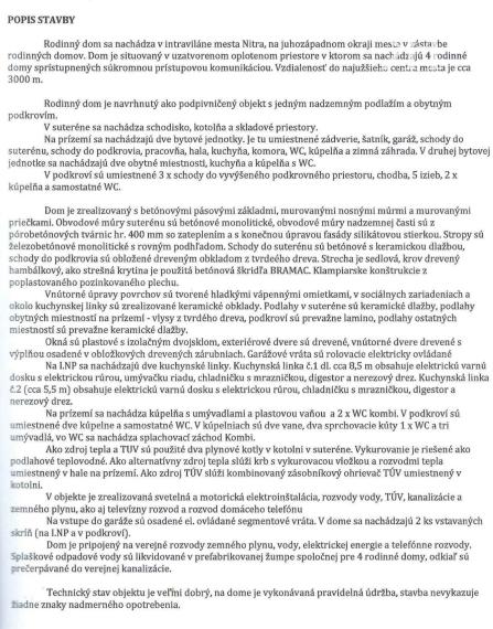 NA PREDAJ luxusná VILA na Hornočermánskej ulici  NITRA