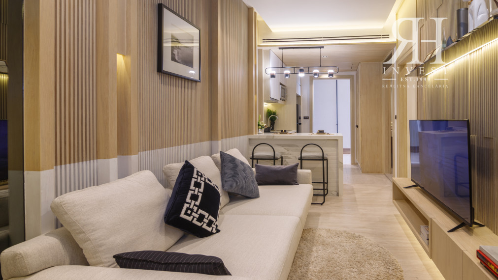 NA PREDAJ investičný 1 izbový apartmán v projekte Skypark Lucean Jomtien Pattaya Thajsko