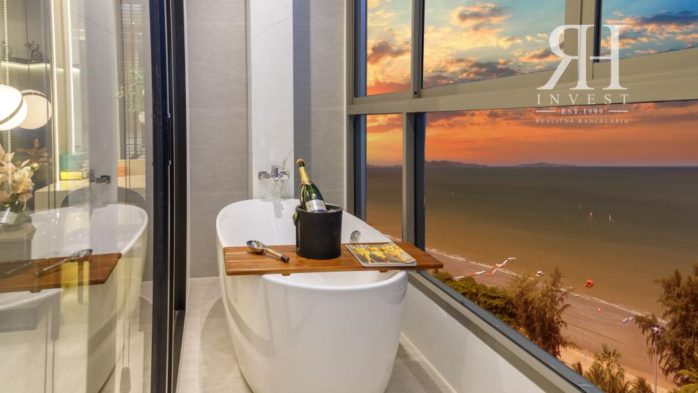 NA PREDAJ investičný 1 izbový apartmán v projekte Skypark Lucean Jomtien Pattaya Thajsko