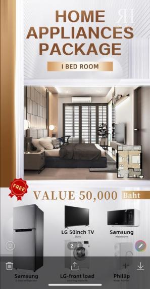 NA PREDAJ investičný 1 izbový apartmán v projekte Skypark Lucean Jomtien Pattaya Thajsko