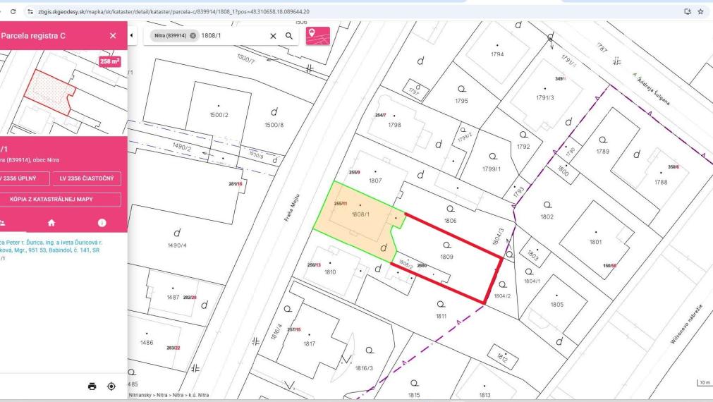Na predaj 4- izbový podkrovný RODINNÝ dom na ul. Fraňa Mojtu v Nitre